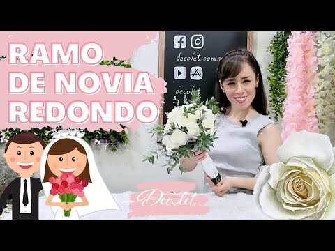 Video: Cómo Hacer Un Ramo De Rosas Para Novias