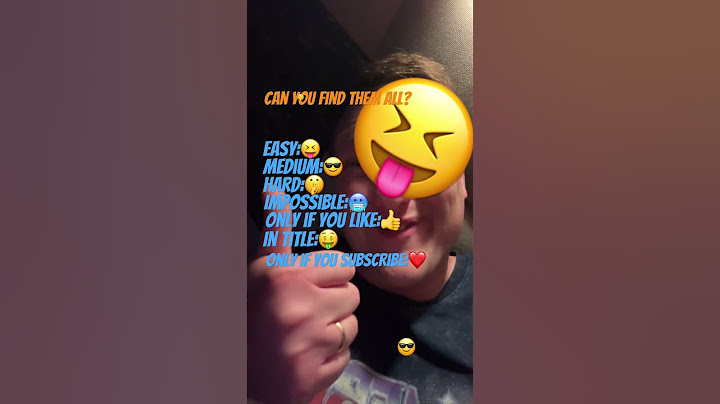 You found me 🤑 now like and subscribe!