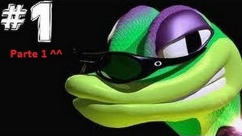 Detonado Gex enter the Gecko ps1 100% em PT-BR (Out Of Toon ) Parte 1