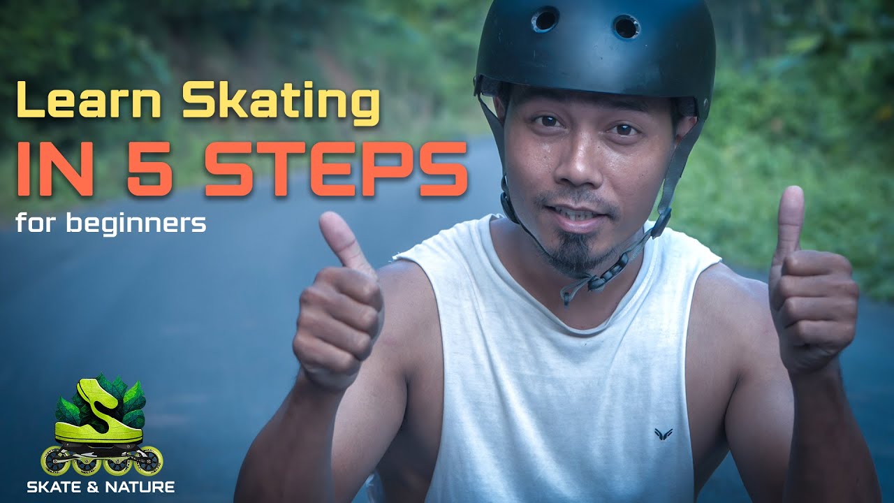 Learn skating in 5 steps | Assamese | How to skate for beginners ...