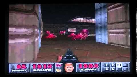 PS1 Doom: Level 56 (The Military Base)