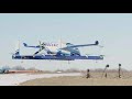 O protótipo de veículo aéreo de passageiros da Boeing sobe ao céu para seu primeiro vôo de teste
