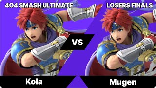 4o4 Smash Ultimate -  Kola(Roy) vs Mugen(Roy)