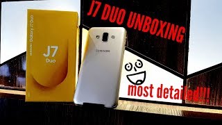 Samsung Galaxy J7 Duo unboxing and overview screenshot 4