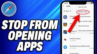 How To Stop Safari From Opening Apps - Easy Fix screenshot 4