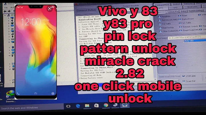 Vivo y 83 y83 pro pin lock password pattern unlock miracle crack 2.82 one click unlock latest 2021