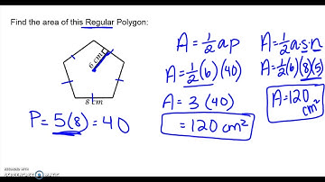 8.4 Areas of Regular Polygons