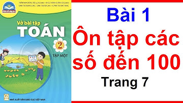Vở Bài Tập Toán Lớp 2 Chân Trời Sáng Tạo – Bài 1 Ôn Tập Các Số Đến 100 – Trang 7