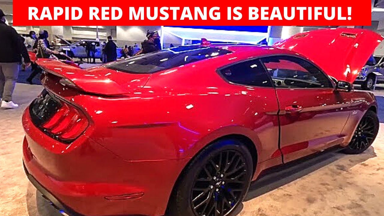 Rapid Red 2022 Ford Mustang