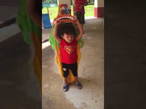 small Lion Dance *山西關聖宮*關帝聖君 *生意興隆* *興*旺*發* CNY 2018