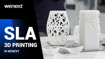SLA 3D Printing in Wenext - What is the whole production process?
