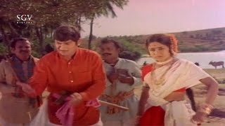 ಹಿರಿಯ ಕಲಾವಿದೆ ಮಂಜುಳಾ ಅವರ ಜನ್ಮದಿನೋತ್ಸವ | Manjula Scenes | Sampatthige Saval  Movie |