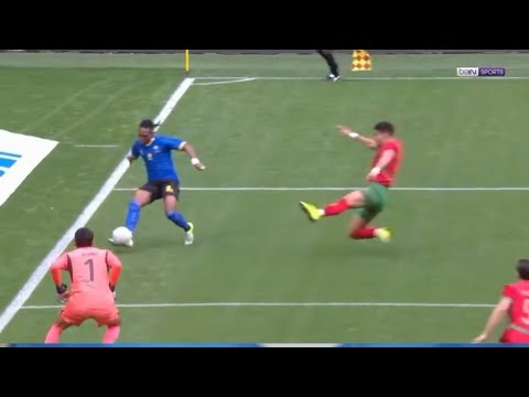 ملخص واهداف المغرب وتنزانيا معاذ ماهر 