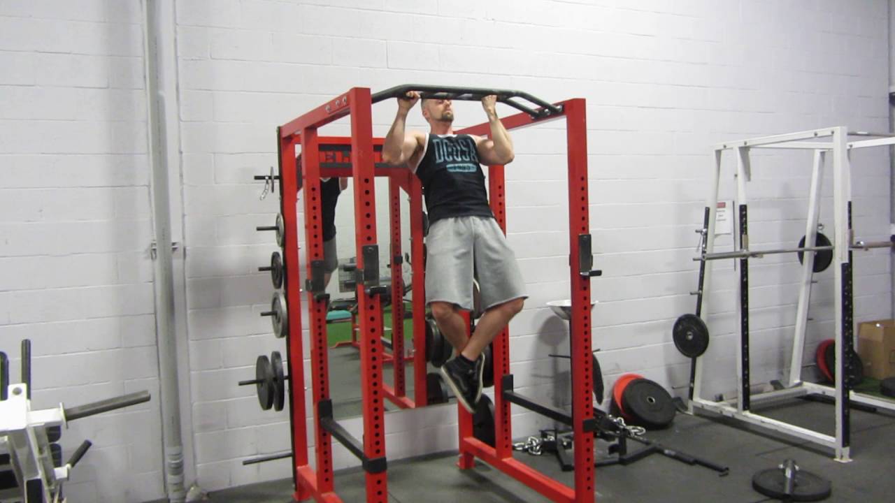 Mixed grip chin up YouTube