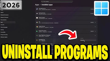 How to Uninstall Programs in Windows 10 | Uninstall Apps on Windows 10 - 2026