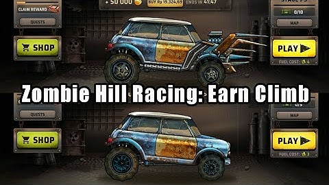Zombie Hill Racing: Earn Climb | Stage 1-2 | Main Games