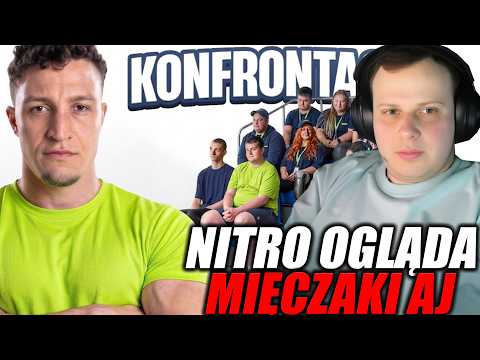 NITRO OGLĄDA MIĘCZAKI AJ - PIERWSZE ZGRZYTY MIĘDZY UCZESTNIKAMI