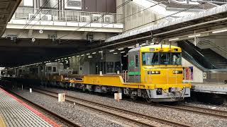 #キヤE195系ST15編成+ST14編成+ST17編成+ST12編成レールあり 2023.6.23