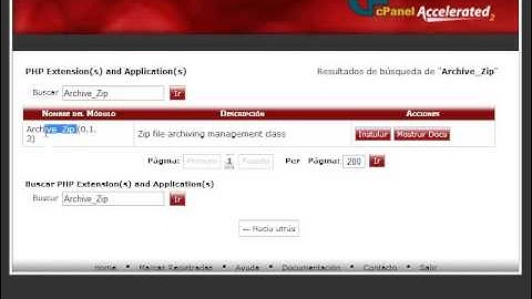 Software / Servicios instalar extensiones php - pear en Cpanel