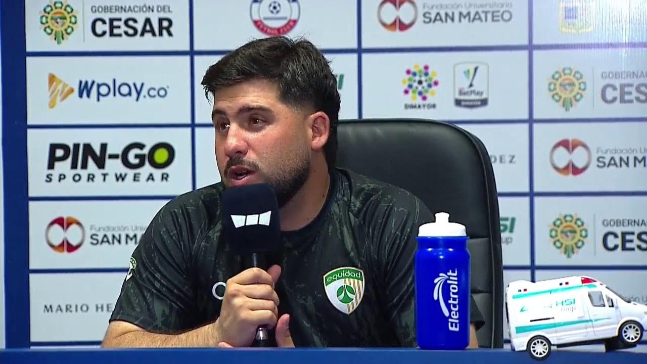 Rueda de prensa de La Equidad tras su partido con Alianza