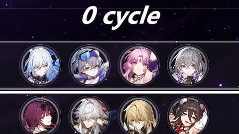 [붕괴 스타레일] E0 Jing liu 0 Cycle on Memory of Chaos | Honkai: Star Rail