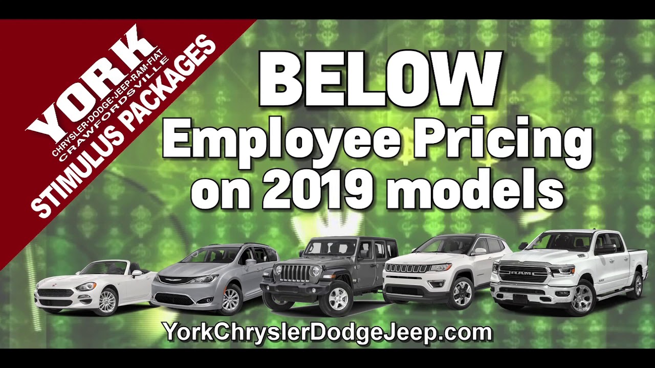 Below Employee Pricing At York CDJRF YouTube