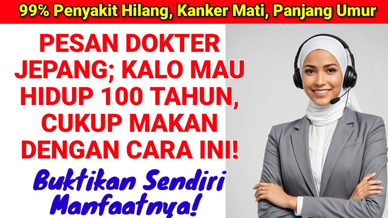 Rahasia Dokter Jepang Berusia 105 Tahun: 7 Kebiasaan Sederhana Ini Bisa Buat Anda Hidup Lebih Lama