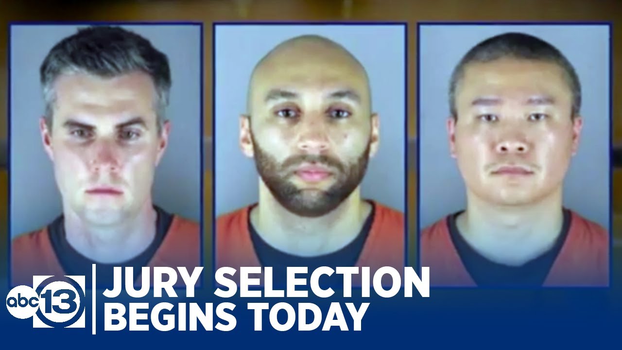 Jury selection to begin in trial of 3 other officers over George Floyd ...