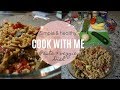 COOK WITH ME 2017// SIMPLE &amp; HEALTHY// Pasta and veggie dish