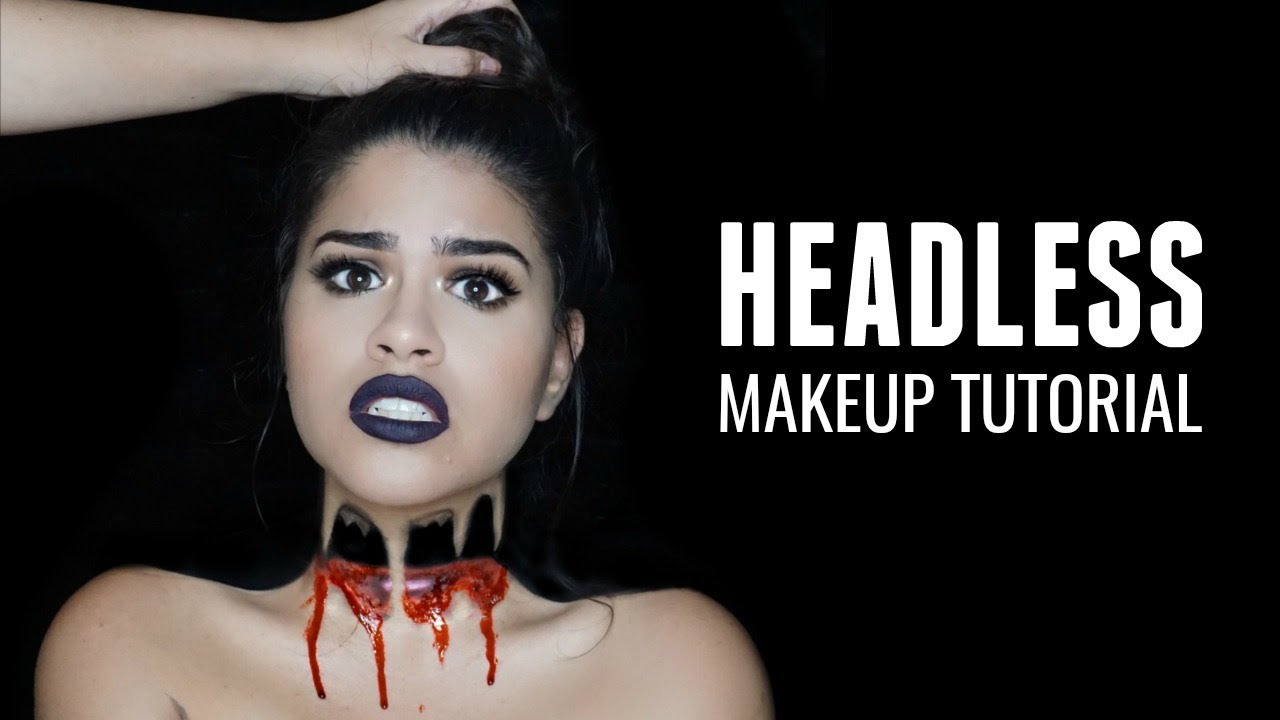 HEADLESS | Halloween Makeup 2K17 | MASKARA