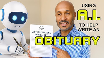 How to Write a Meaningful Obituary Using AI (Free Worksheet Included)