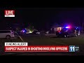 Suspect injured in officer-involved shooting in Pueblo