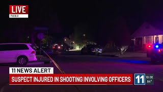Suspect injured in officer-involved shooting in Pueblo