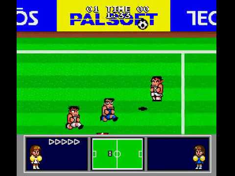 Nekketsu Koukou Dodgeball-bu: Soccer Hen MD (Mega Drive/ Sega Genesis) full playthrough