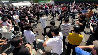【#肉フェス 2025】EVERYBODY! EVERYBODY!(いとうあさこスネーク)／芹澤優 with DJ KOO & MOTSU「アニメメメ from 関西」【オタ芸、アニクラ】4K撮影