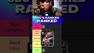 BEST SBC PLAYERS Tierlist! 🔥 #fc26