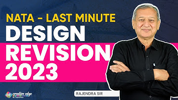 Last Minute Design Revision 2023 | Last Minute Tips & Tricks for NATA 2023 Exam | NATA Exam 2024
