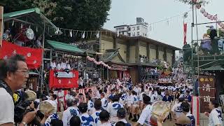 博多祇園山笠2025年 追い山ならし 七番山笠 大黒流