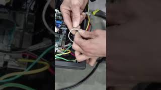 Replace the power cord