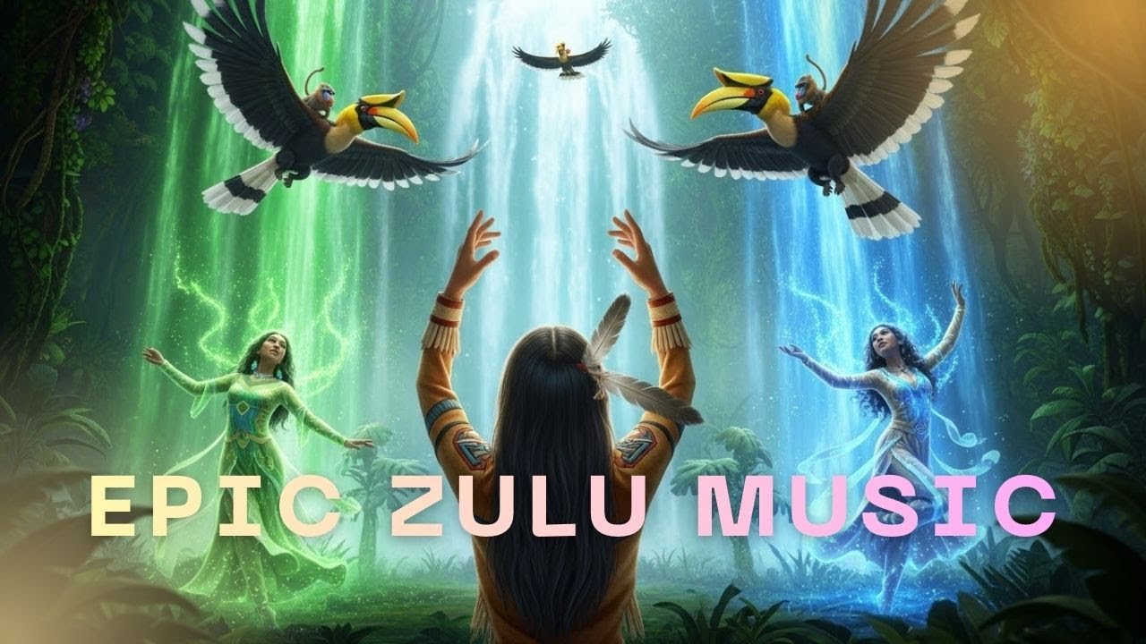Zulu African Music | Healing Zulu Vocals for Sleep Ambience,  Inner Peace & Calming  the Soul