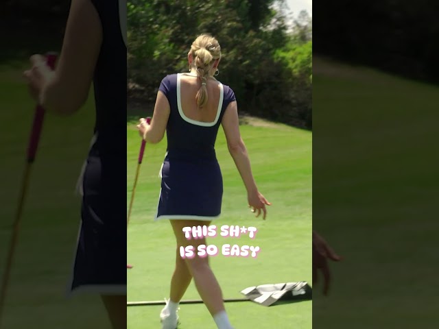 Golf is the easiest thing ever????‍♀️