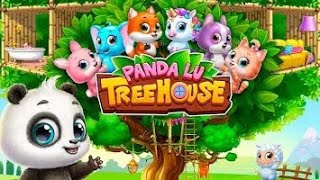 Panda Lu Treehouse - Build & Play with Tiny Pets@cute girls games screenshot 3