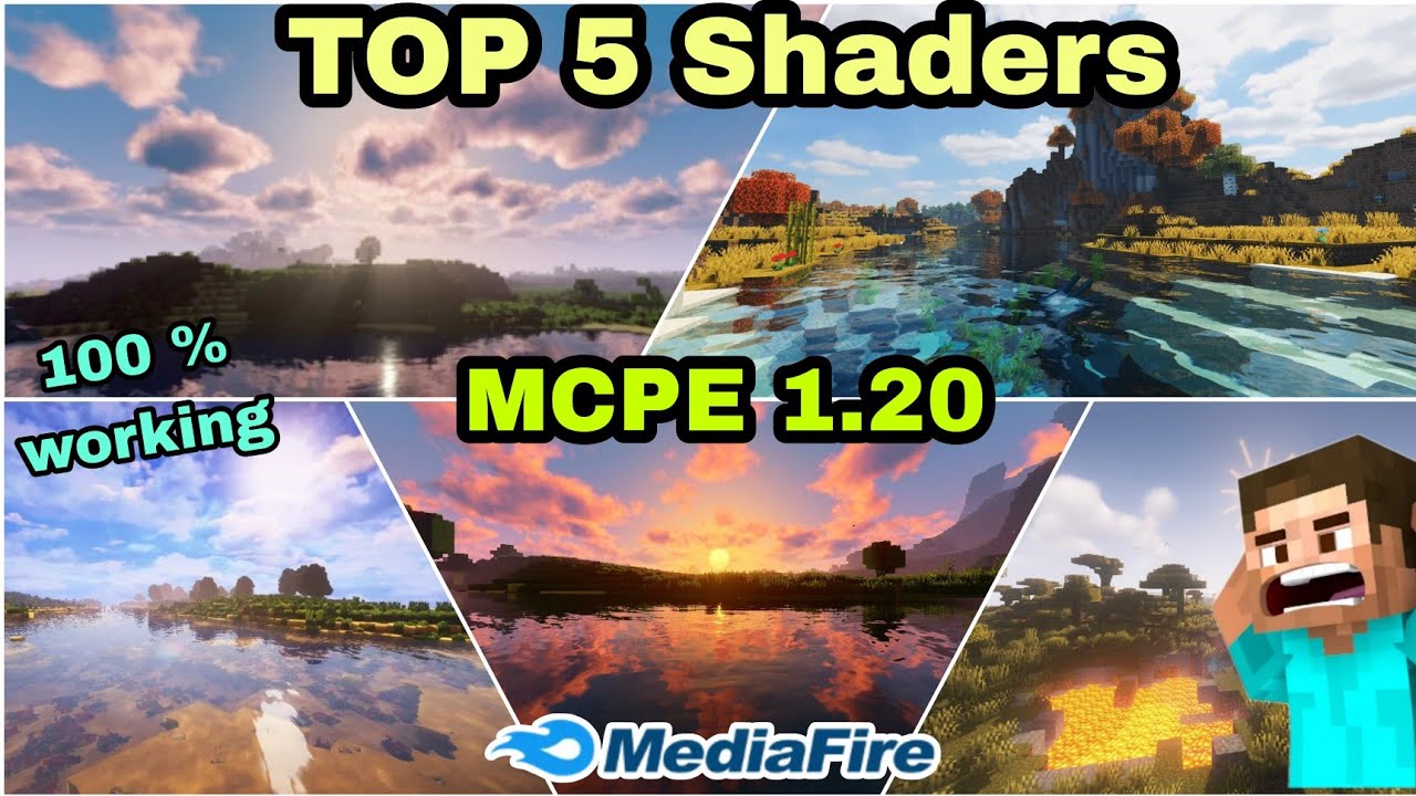 Top 5 Best Shaders For Minecraft 1.20 + || Render Dragon Shaders ...