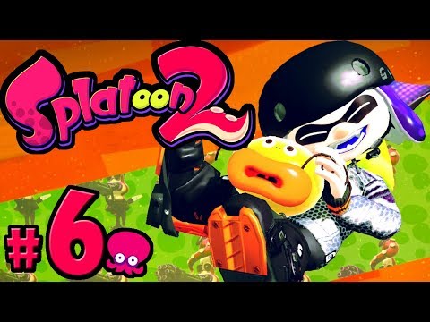 Splatoon 2 - Single Player PART 6 - Switch Gameplay Walkthrough - Story Mode: World 4 + Hero Blaster