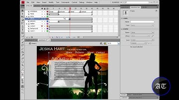 Flash CS4 Tutorials Creating Sections HD part 2