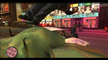 First Person with the hulk mod in GTA IV PC.