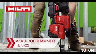 Der Hilti Nuron Akku-Bohrhammer TE 6-22 SDS Plus - Eigenschaften und Vorteile