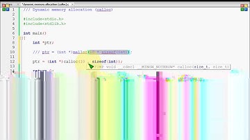 Bangla C programming tutorial  108  Dynamic memory allocation  calloc  HD