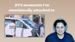 [REACTION] 'bts moments i’m emotionally attached to' by @TaeZa
