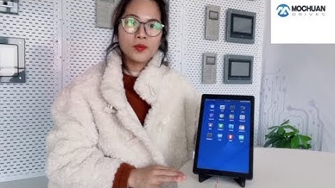 Mochuan HMI Panel M101 Support horizontal and vertical display manufacturer